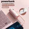 [SG Stock] 5000mAh Mini Power Bank Portable Charger Small Lightweight Power Bank With Cable Connector Fast Charging