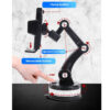 Car Phone Holder Suction Cup Mount Stand Multi-Angle Adjustable Phone